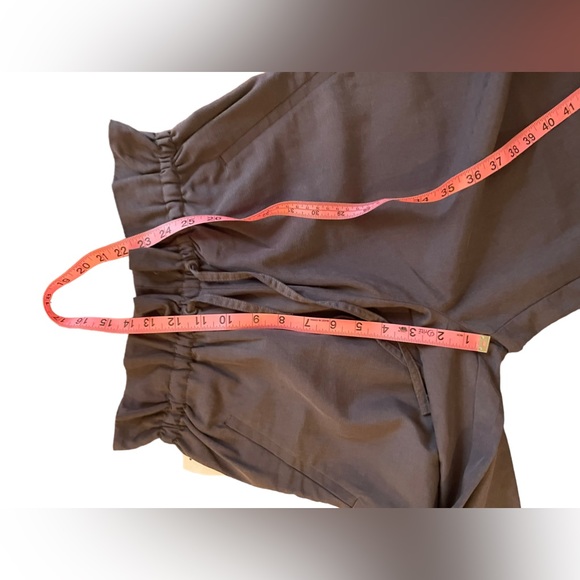 ARITZIA The Group Babaton The Kerri Pant Wide Leg Cropped in Periscope New - Picture 11 of 12